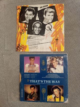 lote 6 singles vinilo CULTURE CLUB