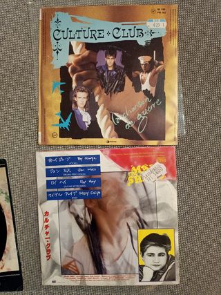 lote 6 singles vinilo CULTURE CLUB