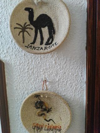 Platos decorativos de viajes