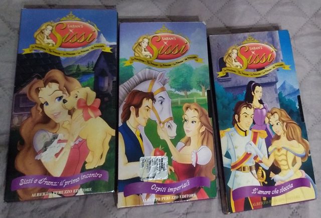 Serie completa VHS principessa Sissi
