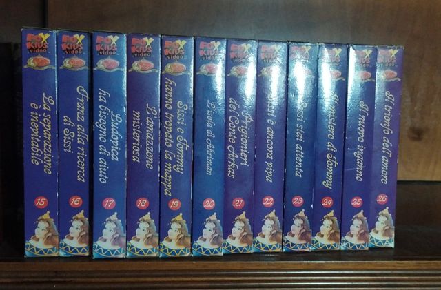 Serie completa VHS principessa Sissi
