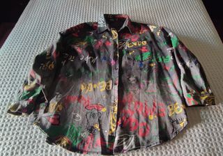 Sobrecamisa oversize vaquera 