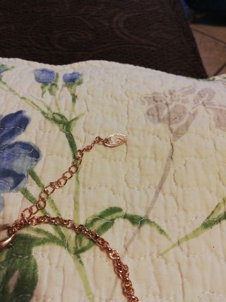 Collana color oro rosato