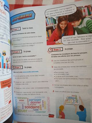 Libro francés A1. Expérience