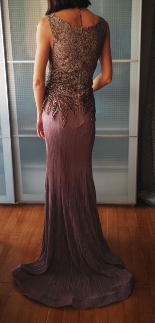 Vestido largo de noche Umit Talla 38