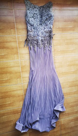Vestido largo de noche Umit Talla 38
