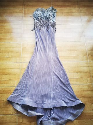 Vestido largo de noche Umit Talla 38