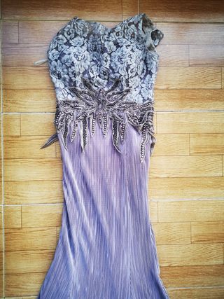 Vestido largo de noche Umit Talla 38