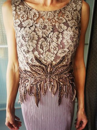 Vestido largo de noche Umit Talla 38