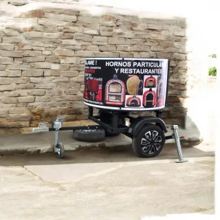 Vendo y alquilo remolque horno pizzeria