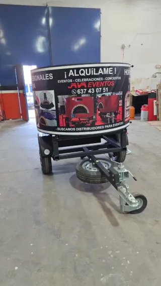 Vendo y alquilo remolque horno pizzeria