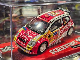 ⭕ Scalextric 6232 Citroen C2 Sordo