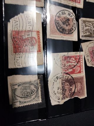 Lote sellos Belgas 1880 -1930
