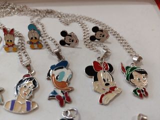 Joyas plata personajes Disney