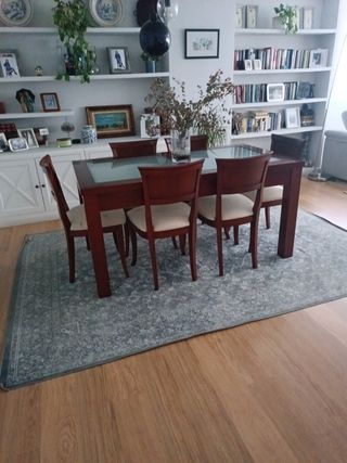 Rebajado!Conjunto mesa y sillas 