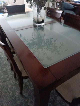 Rebajado!Conjunto mesa y sillas 