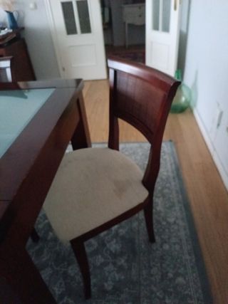 Rebajado!Conjunto mesa y sillas 