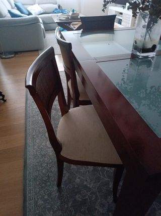 Rebajado!Conjunto mesa y sillas 