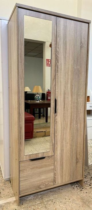 ARMARIO 2 PUERTAS CON ESPEJO