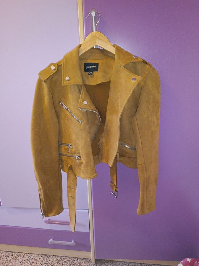 Chaqueta Ante Marrón