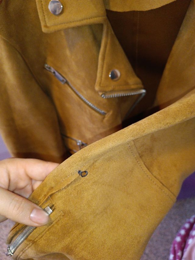 Chaqueta Ante Marrón