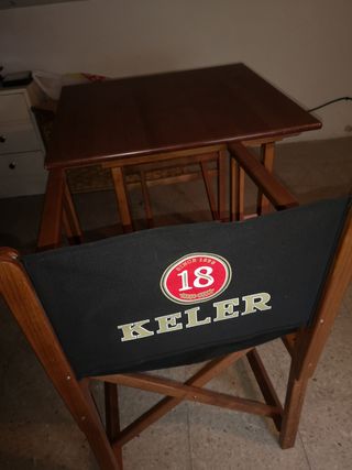 conjunto mesa y 4 sillas plegable nuevo