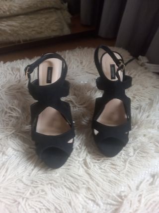 Sandalias de tacón Mango