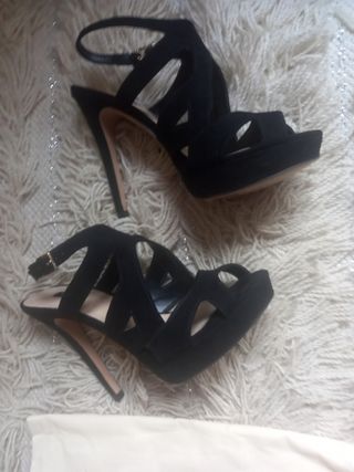 Sandalias de tacón Mango