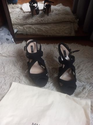 Sandalias de tacón Mango