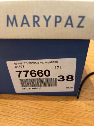 Zapato Oxford mujer