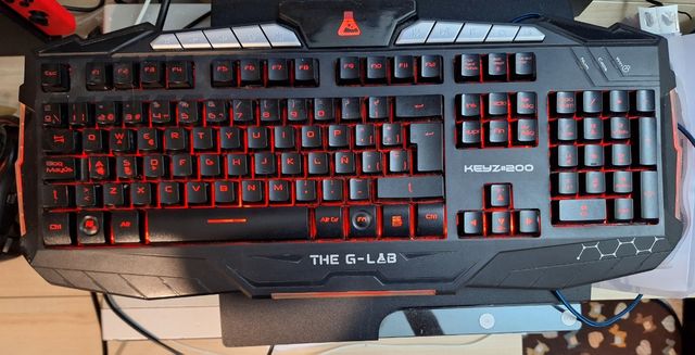 Teclado gaming The G-Lab Keyz 200