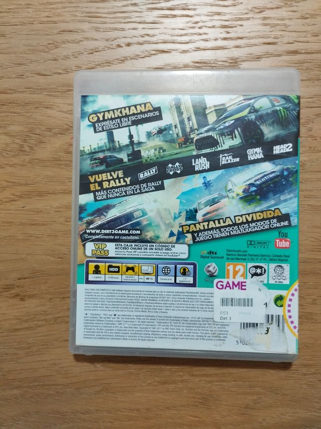 DIRT 3 PS 3