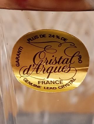 Cubitera de cristal de Arques