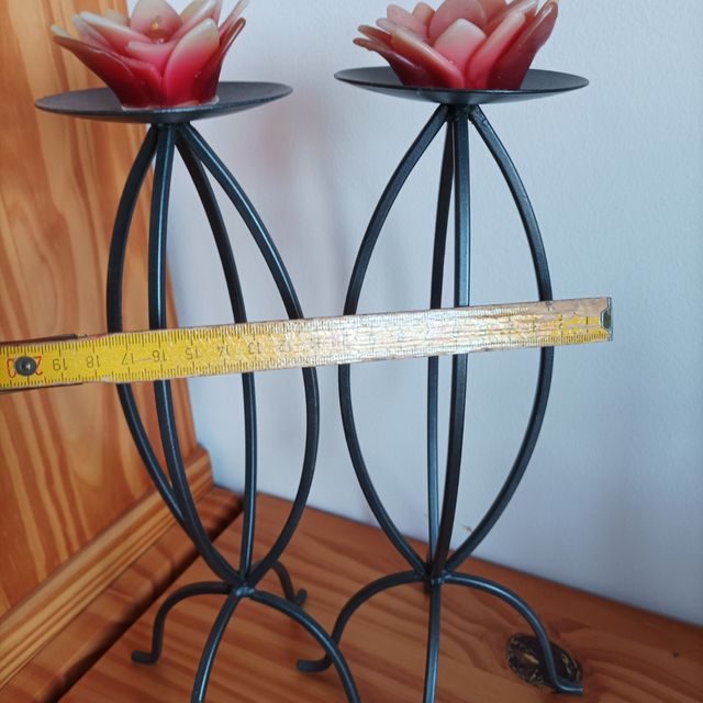 Coppia candelieri, bugie