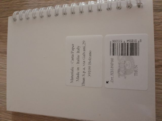 Set 2 quaderni a spirale Thun