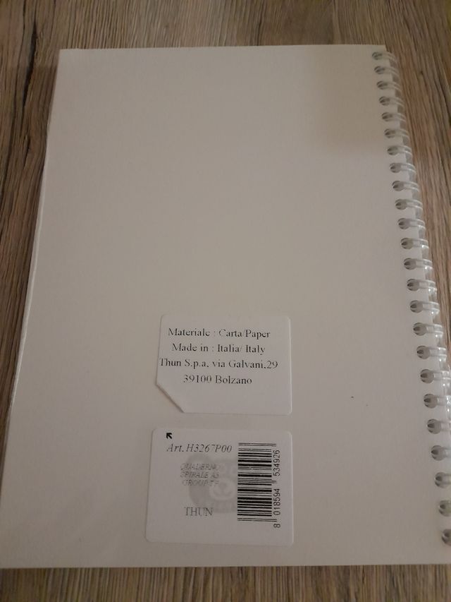 Set 2 quaderni a spirale Thun