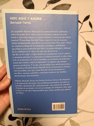 Libro hoy,aquí y ahora 