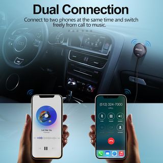 Bluetooth Car Kit, Adaptador AUX Bluetooth