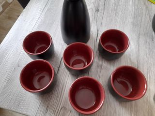 Caraffa piccola + 6 bicchierini 
