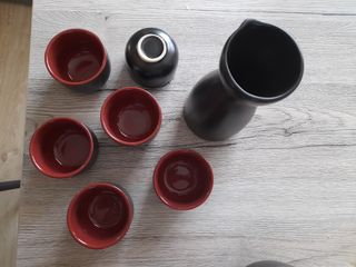 Caraffa piccola + 6 bicchierini 