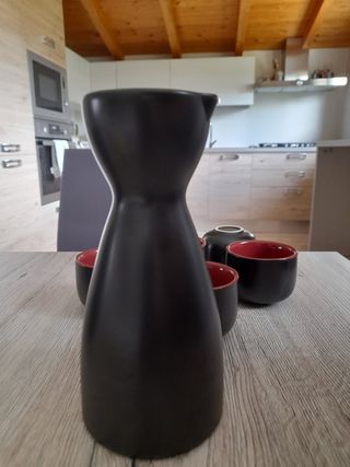 Caraffa piccola + 6 bicchierini 