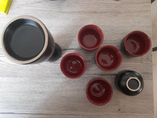 Caraffa piccola + 6 bicchierini 