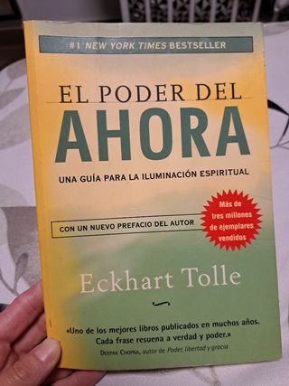 Libro el poder del ahora 
