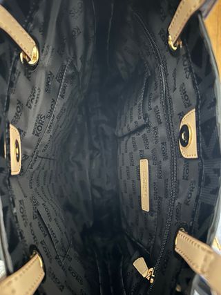 Michael Kors Jet Set Logo Tote Negro