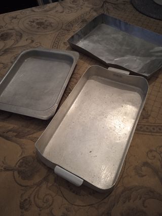 Bandejas moldes vintage