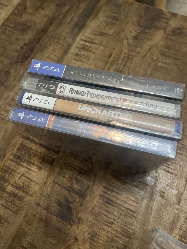 Fundas protectoras transparente ps3,ps4,ps5