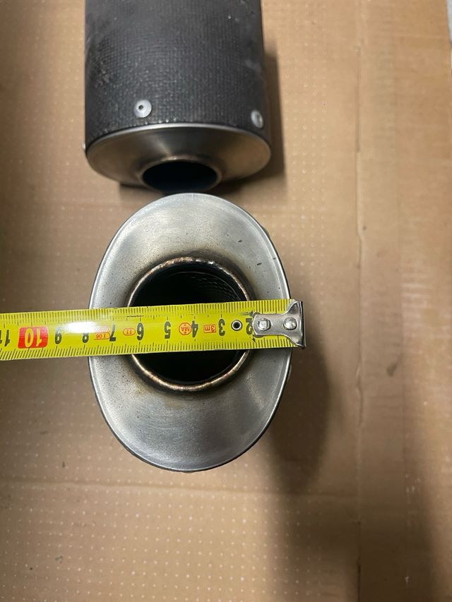 Terminali auto moto carbonio