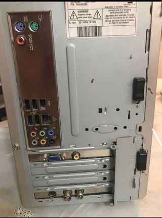 Pack Ordenador sobremesa packard bell