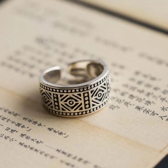 Anillo de Plata Unisex