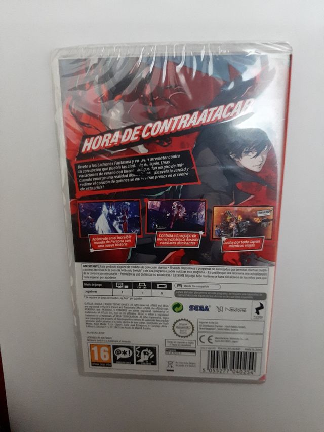 🇪🇦Switch PERSONA 5 Strikers NUEVO Nintendo